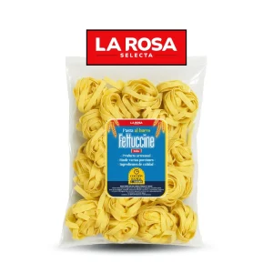 Pasta al Huevo Fettuccini La Rosa Artesanal 500gr