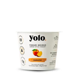 Yogur Griego de Durazno Yolo 150g